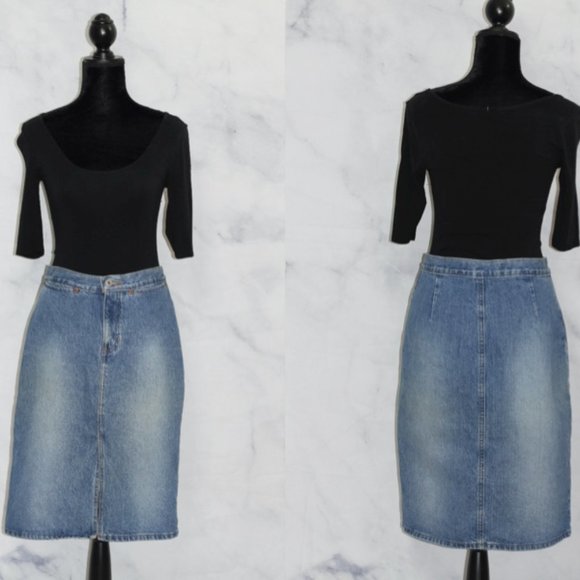 Dresses & Skirts - GAP Denim Skirt (6)